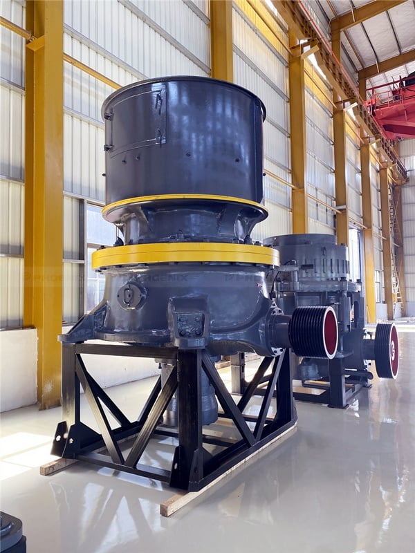 Single cylinder hydraulic cone crusher